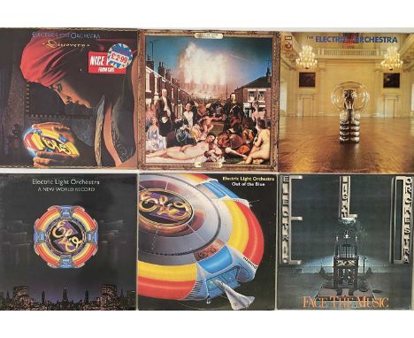 ELO AND RELATED - LP COLLECTION. A smashing collection of 11 LPs by The Electric Light Orchestra and related. ELO titles incl