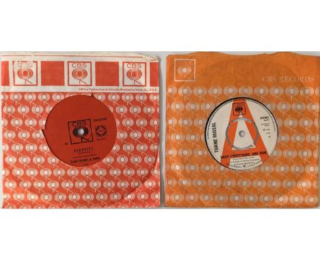 THANE RUSSAL - 7" RARITIES. A smashing pack of 2 7" rarities by 60s beat legend Thane Russal. Titles include Drop Everything 