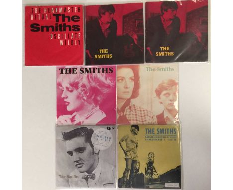 THE SMITHS - EUROPEAN PRESSING 7" RARITIES. Completely ace collection of 7 x limited edition original EU pressing 7" from The