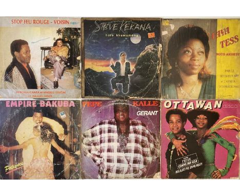 AFRICAN / ZIM ROCK - LP COLLECTION. Amazing collection of around 110 x LPs. Titles / Artists include Faya Tess - Moto Akokufa