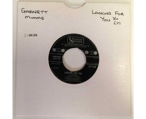 GARNET MIMMS - LOOKING FOR YOU/ I'LL TAKE GOOD CARE OF YOU 7" (NORTHERN - UP 1130). A stompin' 7" slice of Northern by West V