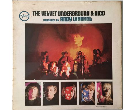 THE VELVET UNDERGROUND &amp; NICO - S/T LP (UK MONO OG - VERVE - VLP.9184). A superb original mono UK pressing of the legenda