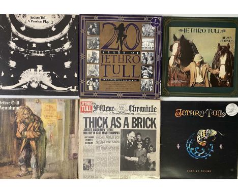 JETHRO TULL AND RELATED - LP PACK . A smashing pack of 12 LPS by folk-prog group Jethro Tull and related. JT titles include H