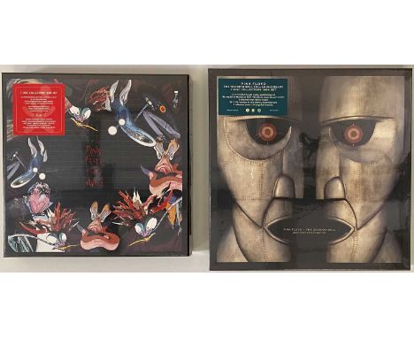 PINK FLOYD - THE DIVISION BELL/WALL - LTD EDITION LP/CD BOX SETS. Superb quality selection of 2 x limited edition LP/CD box s