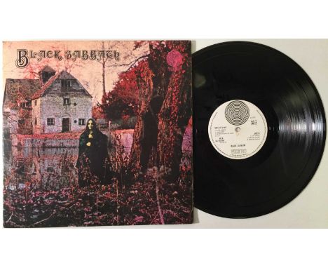 BLACK SABBATH - S/T LP (UK 1ST - PHILIPS CREDIT/ VERTIGO SWIRL - VO6). A fantastic original UK 1st LP copy of Black Sabbath's