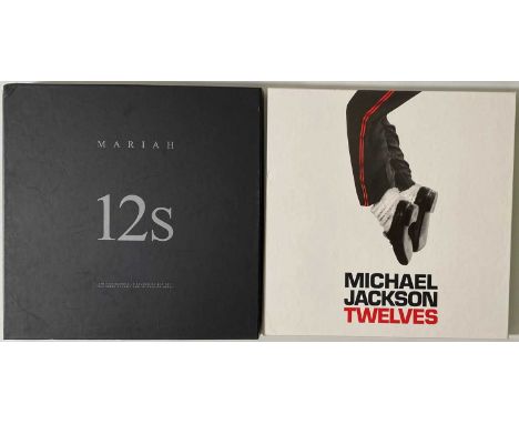 MICHAEL JACKSON/MARIAH CAREY - 12s/TWELVES - LIMITED EDITION 12" BOX SETS. Superb bundle of 2 x highly limited edition 12" bo