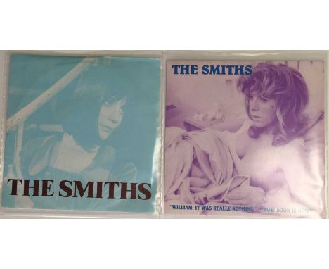 THE SMITHS - THERE IS A LIGHT/WILLIAM - ORIGINAL UK 7" RELEASES. Top pack of 2 x original UK 7" Smiths rarities. Titles are T