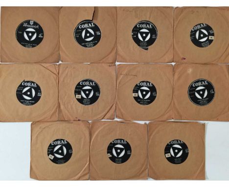 BUDDY HOLLY/ THE CRICKETS - TRI-CENTRE 7" PACK (INC BLUE DAYS-BLACK NIGHTS/ LOVE ME). A fantastic pack of 11 7" singles by ro