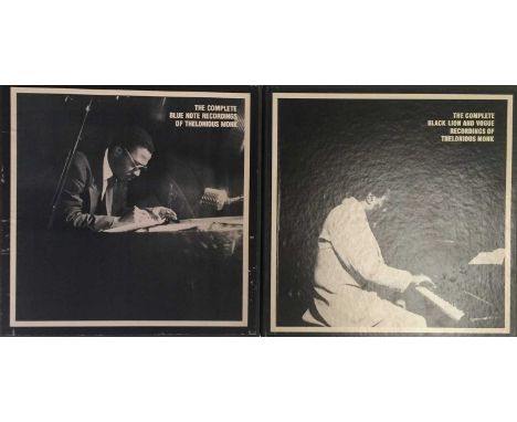 MOSAIC RECORDINGS - BOX SETS - THELONIOUS MONK. A lovely pair of rare box sets from Mosaic Recordings. Titles include The Com