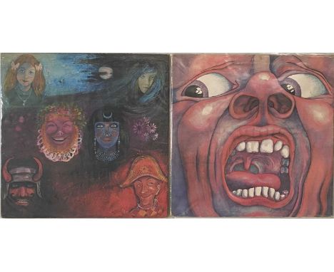 KING CRIMSON - PINK ISLAND LP RARITIES. A wonderful pack of 2 LPs by prog-rock group King Crimson. Titles include In The Cour