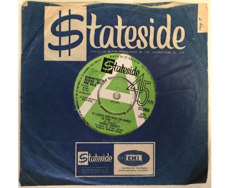 VERNON GARRETT - IF I COULD TURN BACK THE HANDS OF TIME 7" (UK DEMO - NORTHERN - STATESIDE SS 2006). A floor-fillin' northern