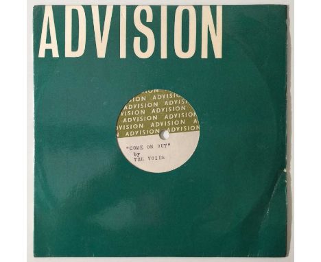 THE VOIDS - COME ON OUT/I'M IN A FIX - ORIGINAL UK ADVISION 7" ACETATE RECORDING. Some furious Garage from The Voids with the