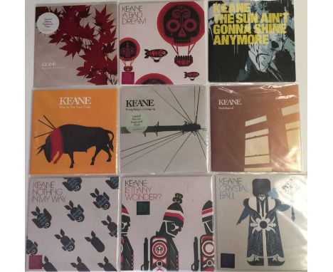 KEANE - 7" COLLECTION. Mega instant collection of 16 x limited edition 7" releases from firm fan favourites Keane. Titles are