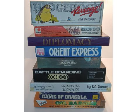 9 VINTAGE BOARD GAMES