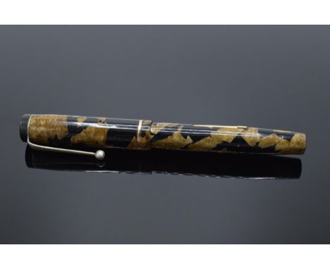 A Mentmore autoflow vintage fountain pen OSMI with 14ct gold nib. 