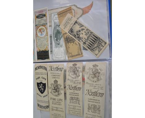 Collection of Stevengraph and other machine-made book marks, including some Victorian and Edwardian, together with a collecti