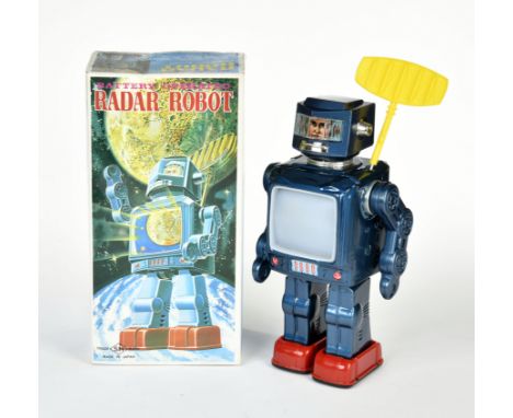 Horikawa, Radar Robot, Japan, 30 cm, Funktion ok, Blech, Okt Z 1-2, Z 1-