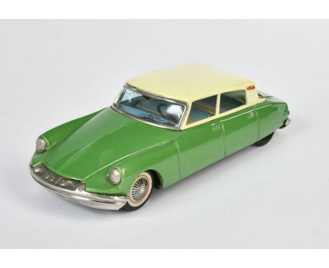 Bandai, Citroen DS 19, Japan, 21 cm, Friktion ok, min. LM, Z 2+