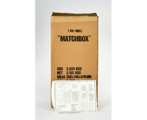 Matchbox, VR75 Mark 3 Counter Display Vitrine, komplett mit Anleitung im originalen Verkaufskarton