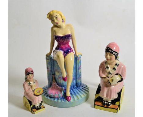 Kevin Francis model of Marilyn Monroe, by Peggy Davies Ceramics, 25cm high, with certificate and box; together with Kevin Fra