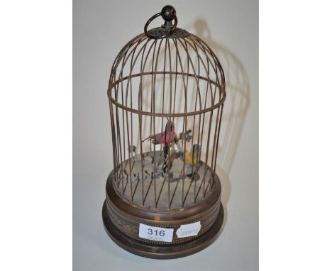 A reproduction singing bird automaton 