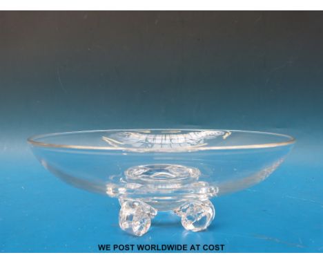 Steuben Art Deco crystal bowl