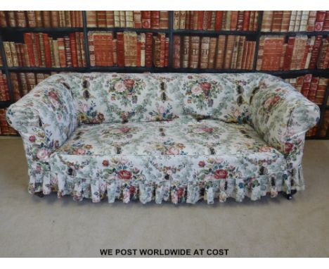 A Chesterfield two seater sofa 