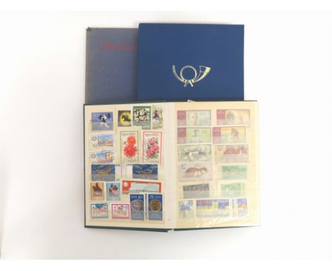 Schaubeks illustr. Briefmarkenalbum (Auszug) mit u.a. einigen  (geklebten) Marken Baden, Bayern, Württemberg, Deutsches Reich