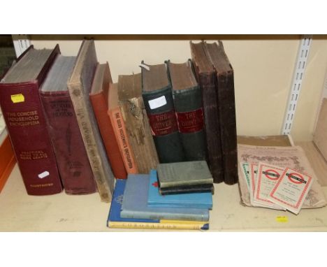 Miscellaneous books including two bound volumes of The Quiver (1898, 1900) two bound volumes of The Golden Penny magazine, et