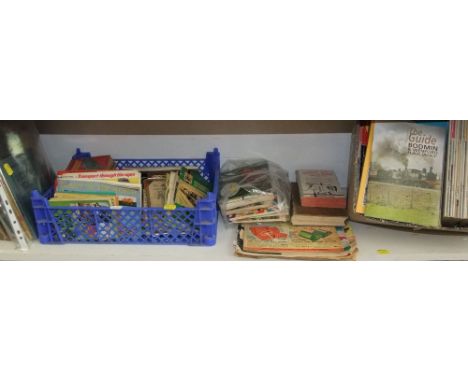 An extensive collection of mixed items including The ABC of British Railway Locomotives, various cigarette cards albums, a bo