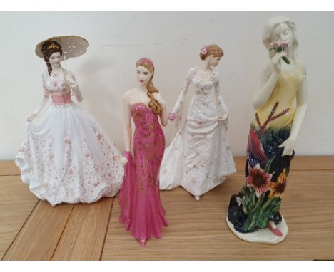Royal Worcester; Gala Ball, 100/7500, The Garden Party, 76/7500, Royal Staffordshire; Rosalind, 286/4950, Old Tupton Ware, la
