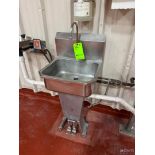 S/S SINGLE BOWL SINK WITH FOOT CONTROL