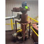 MILD STEEL CYCLONE WITH BOTTOM MOUNTED ROTARY AIR LOCK VALVE
