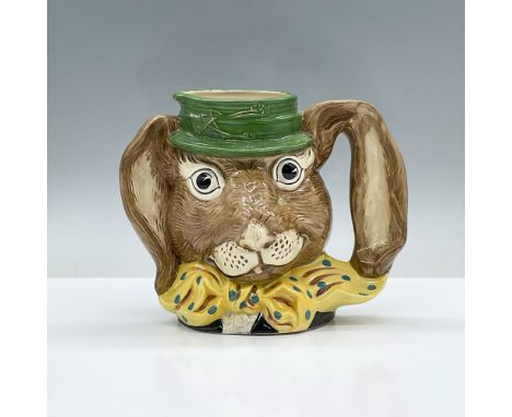 Green hat, yellow bow tie with blue dots. Royal Doulton backstamp. Artist: William K. HarperIssued: 1989 - 1991Dimensions: 6"