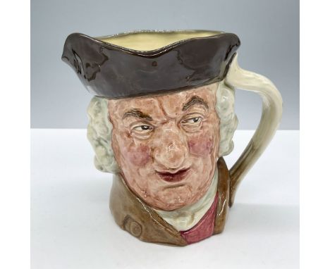 Dark brown hat; light brown, maroon and white robes. Royal Doulton backstamp. Artist: Harry FentonIssued: 1950 - 1960Dimensio
