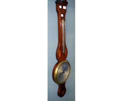 A Carioli Mercury wheel barometer (not plugged)