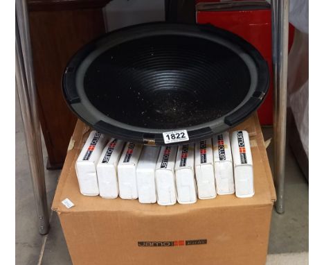 2 x 15" Jamo speakers &amp; 9 x Jamo speaker cones 