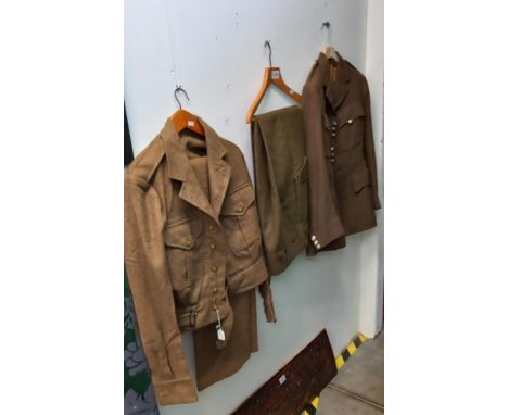 Blouse battledress 1949 patt, size 11, James Smith &amp; Co, (Derby) Ltd., &amp; 1949 patt trousers size 15, L Harris Ltd., 1