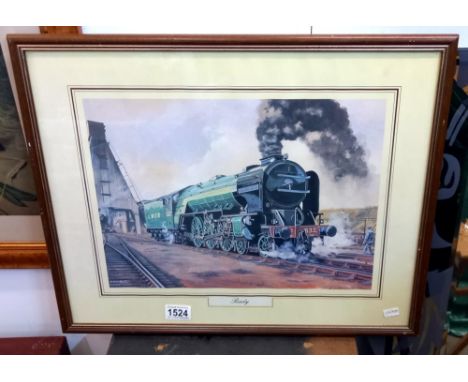 A steam train print COLLECT ONLY 