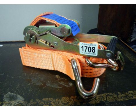 A new ratchet strap. 