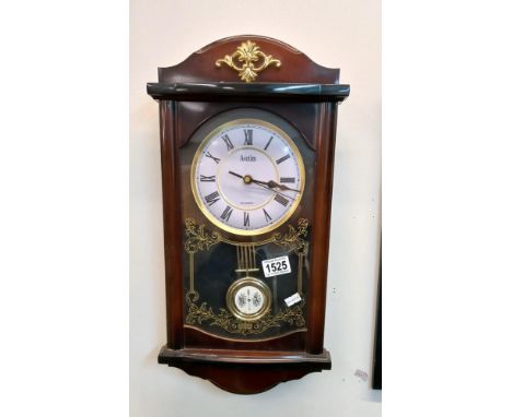 A modern Acctim quartz wall clock COLLECT ONLY 