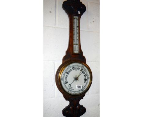 An old early 20th century barometer, glass A/F COLLECT ONLY 
