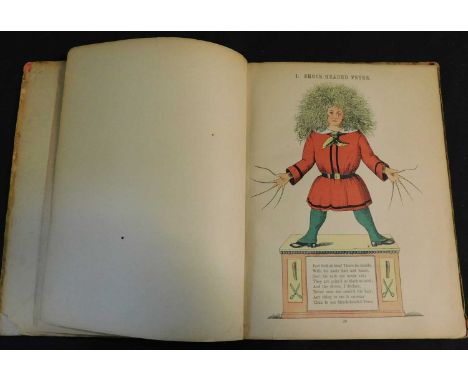 DR HEINRICH HOFFMANN: THE ENGLISH STRUWWELPETER, London, Simpkin Marshall Hamilton Kent, circa 1900, 49th edition, 4to, origi
