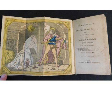 [STEPHANIE FELICITE COMTESSE DE GENLIS]: THE AFFECTING HISTORY OF THE DUCHESS OF C - WHO WAS CONFINED NINE YEARS IN A HORRID 