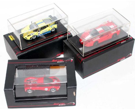 A Red Lion Models 1/43 scale high speed racing and concept car diecast group, mixed examples to include Ref. Nos. RL139 Ferra