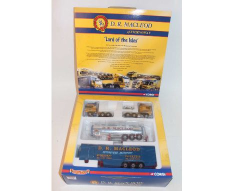 A Corgi Hauliers of Renown No. CC99165 DR Macleod of Stornaway, Lord of the Isles gift set, limited edition example, housed i