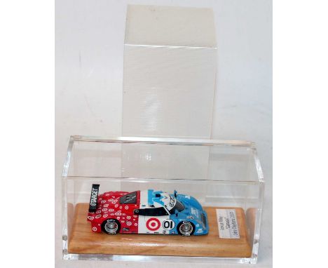 A Provence Moulage Miniatures 1/43 scale resin factory hand built model of a 2007 Lexus Riley Ganassi 2007 First Place Dayton