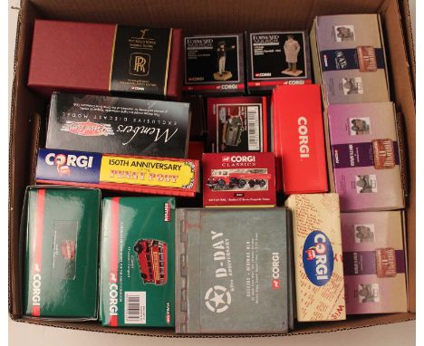 20 various mixed Corgi modern release diecasts to include a Corgi Drivetime Members exclusive 2007 club model, a Corgi 1937 R