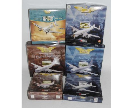 Ten various boxed as issued Corgi Aviation Archive diecast aircraft, all appear as issued, Ref. Nos. to include AA30006, 4810
