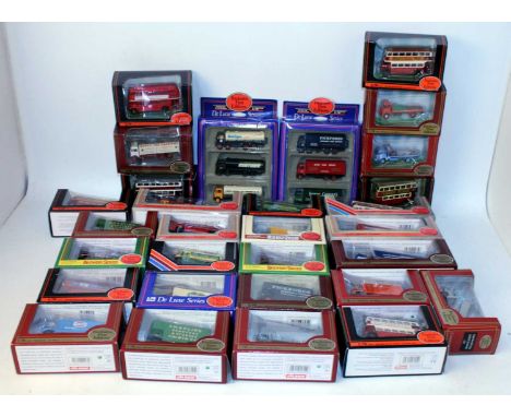 30 various boxed as issued EFE 1/76 scale public transport and commercial vehicles, all in original boxes to include a Deluxe